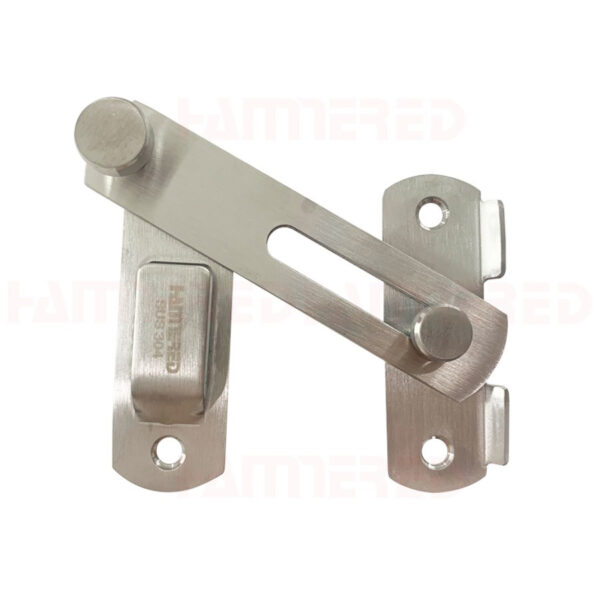 Chốt gài cửa inox 304 HMR4004SS inox mờ - Hình ảnh 2