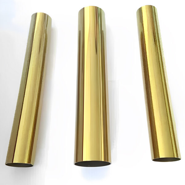 Ống Inox 304 vàng bóng
