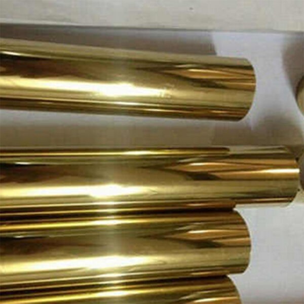 Ống Inox 304 vàng bóng