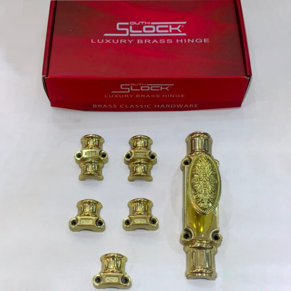 Chốt Cremone Slock Thái Lan SL01-VB đồng thau - Hình ảnh 2