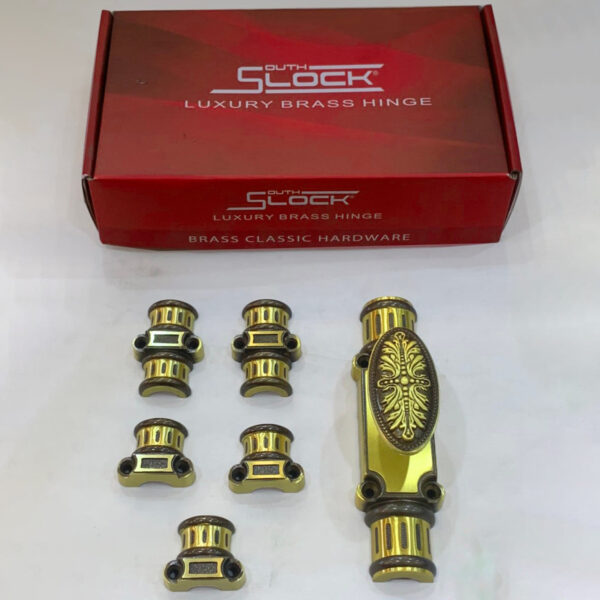 Chốt Cremone Slock Thái Lan SL04-VRG đồng thau - Hình ảnh 2