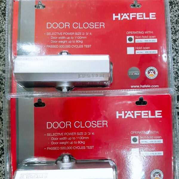 Tay co thủy lực Hafele 499.30.003 80kg có điểm dừng - Hình ảnh 2