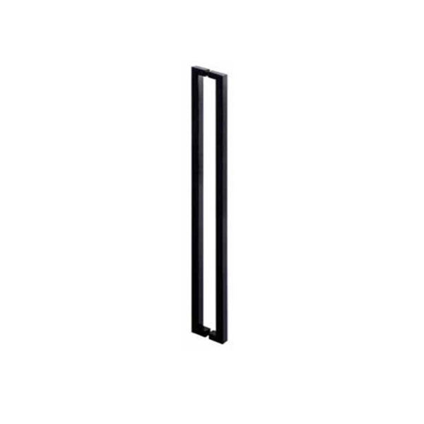 Tay nắm cửa Hafele 903.08.507 tim 1075 đen mờ