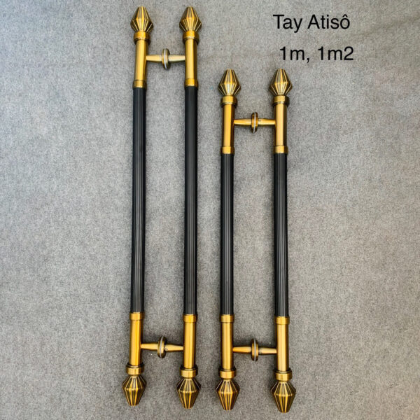Tay nắm cửa Atiso TN007 Inox 304 đầu