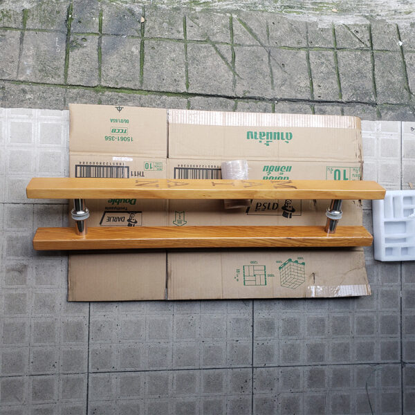 Tay nắm cửa bằng gỗ TN018 vuông 30x60