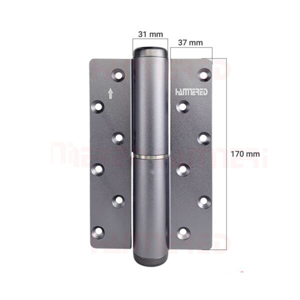 Bộ 3 bản lề cối thủy lực tự đóng HMR6180-3 - Hình ảnh 4