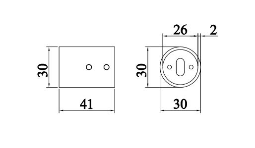 Thông số kỹ thuật chén tường Ø25 VICKINI 66078.025