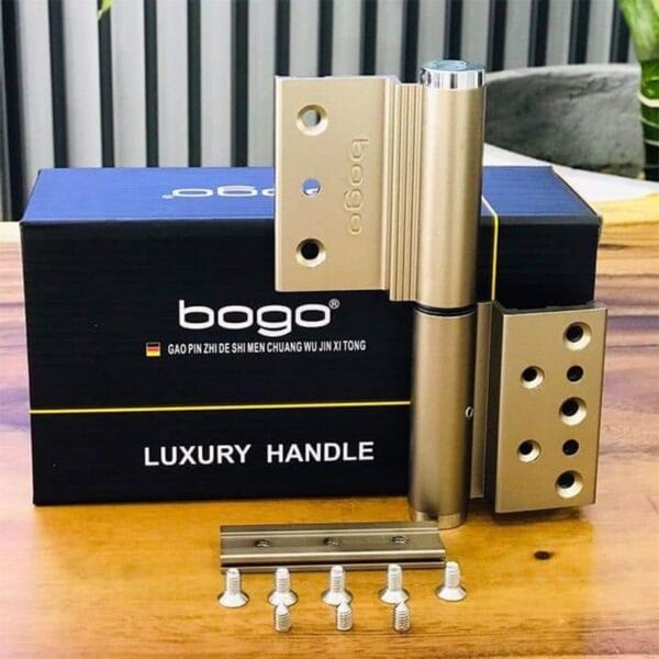 Bản lề 2D (3D) WD15 Bogo khung cánh nhôm hệ Xingfa - Hình ảnh 2