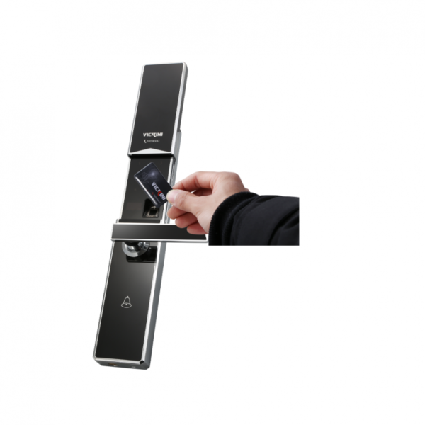 Khóa VICKINI 39801.001 CP đen và crom bóng - Hình ảnh 4