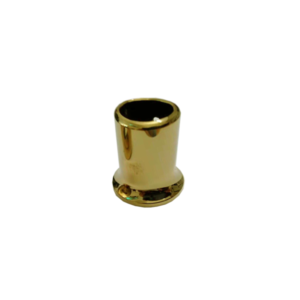 Chén tường giữ đầu ống inox Ø25 VVP vàng bóng