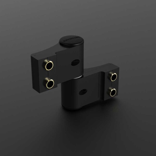 Bản lề 3D Cánh - Cánh 93 Huy Hoàng màu đen - Hình ảnh 3