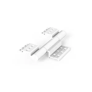 Bản lề 4D khung cánh Xingfa Huy Hoàng màu trắng