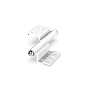 Bản lề cối 1D cánh cánh Xingfa Huy Hoàng màu trắng