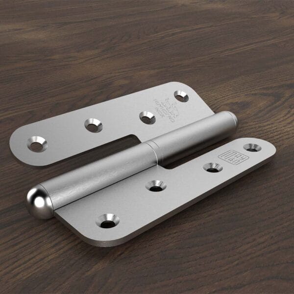 Bản lề cối Huy Hoàng inox Posco dài 125mm dày 3mm - Hình ảnh 3