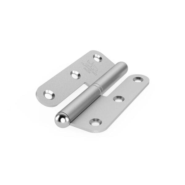 Bản lề cối Huy Hoàng BLCSS03 inox Posco dài 75mm dày 2mm - Hình ảnh 2