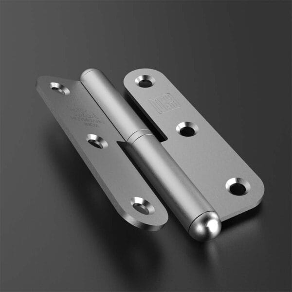 Bản lề cối Huy Hoàng BLCSS03 inox Posco dài 75mm dày 2mm - Hình ảnh 3