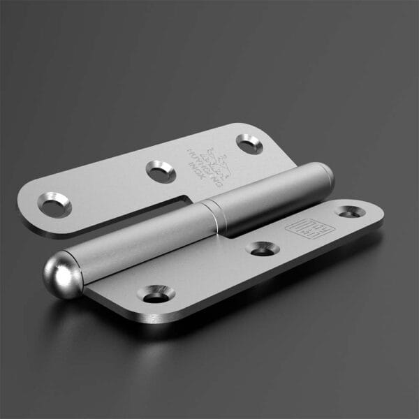 Bản lề cối Huy Hoàng BLCSS03 inox Posco dài 75mm dày 2mm - Hình ảnh 4