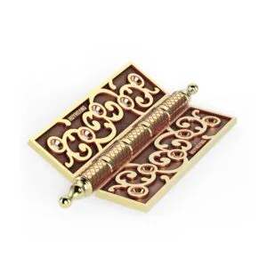 Bản lề lá Huy Hoàng BLLHCP01 đồng thau 125x89x4.5mm