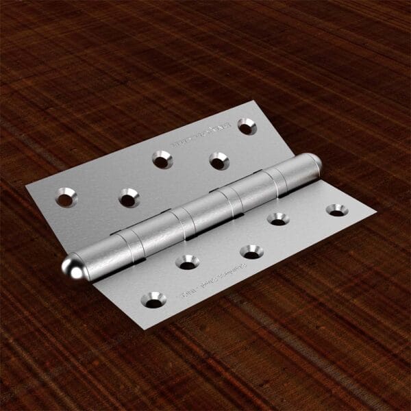 Bản lề lá Huy Hoàng BLLSS04 inox Posco 126x77x3mm - Hình ảnh 4