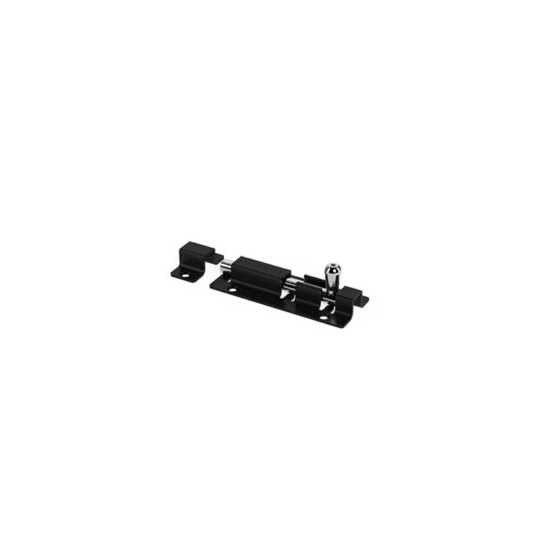 Chốt cửa đen Huy Hoàng CC01-SDE thép dài 100mm - Hình ảnh 2