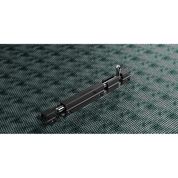 Chốt cửa đen Huy Hoàng CC02-SDE thép dài 200mm - Hình ảnh 3