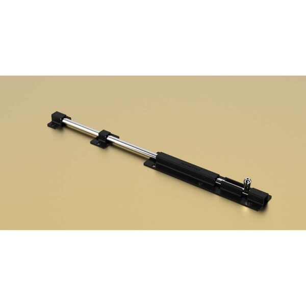 Chốt cửa đen Huy Hoàng CC04-SDE thép dài 400mm - Hình ảnh 2