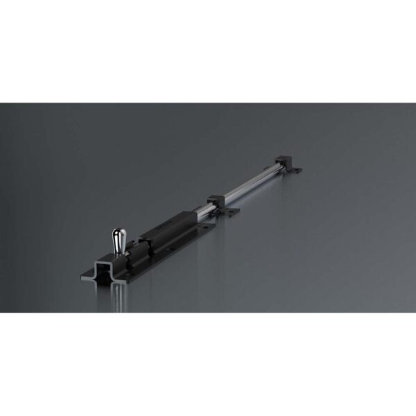 Chốt cửa đen Huy Hoàng CC05-SDE thép dài 500mm - Hình ảnh 2