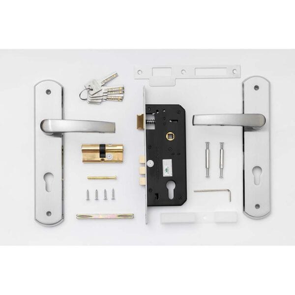 Bộ khóa tay nắm hợp kim EX 8582 dài 255 - Hình ảnh 4