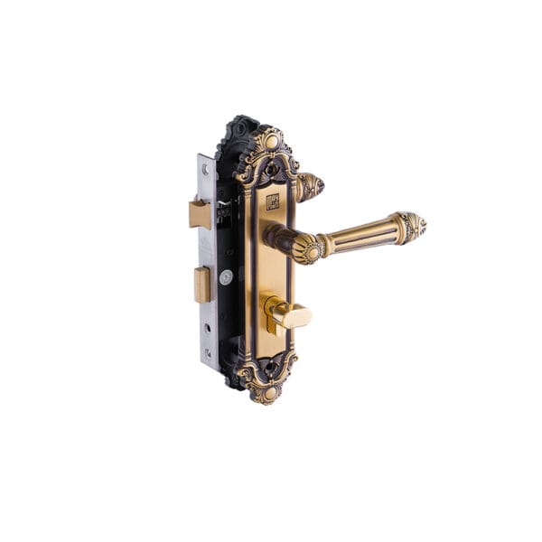 Bộ khóa tay nắm đồng thau HCR 5826 dài 224 - Hình ảnh 4