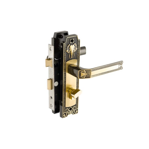 Bộ khóa tay nắm đồng thau HCR 5828 dài 213 - Hình ảnh 4