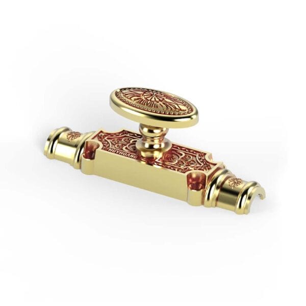 Chốt Cremone Huy Hoàng KEHC09 đồng thau - Hình ảnh 2