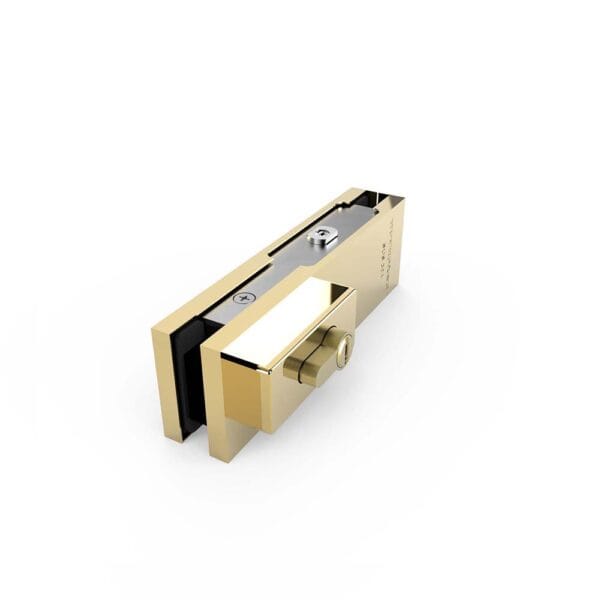 Khóa cửa kính vàng Huy Hoàng KK05V