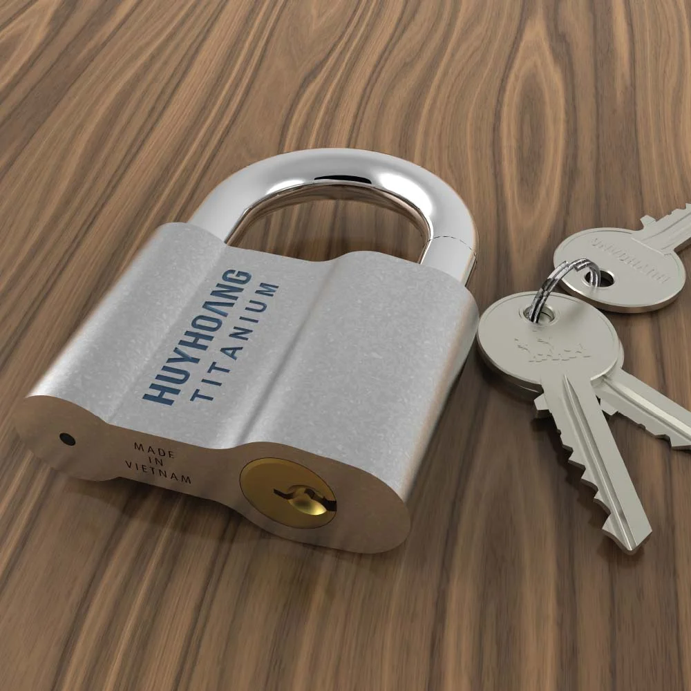 Khóa treo chìa Titanium 6 Huy Hoàng - Ảnh 3