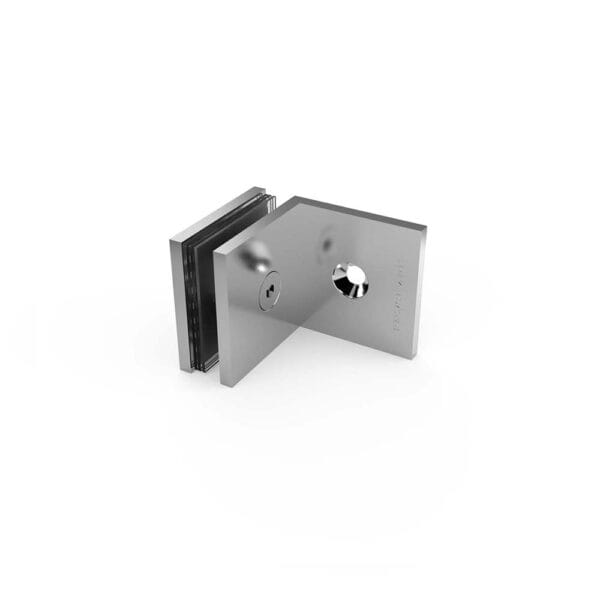Kẹp kính L tường kính KV02 Huy Hoàng - Hình ảnh 2