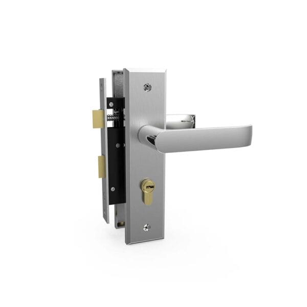 Bộ khóa tay nắm inox SS 5810 dài 200 - Hình ảnh 2