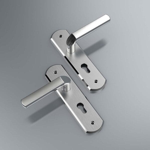 Bộ khóa tay nắm Inox SS 5833 dài 200 - Ảnh 3
