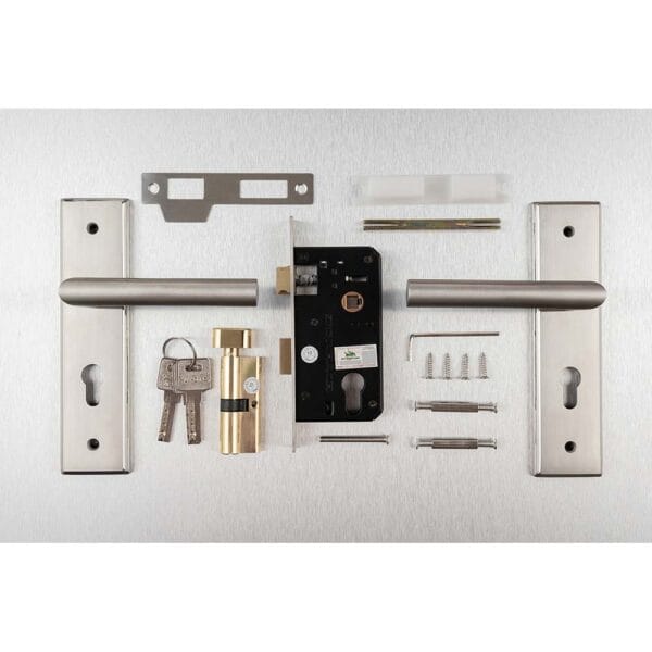 Bộ khóa tay nắm Inox SS 5834 dài 200 - Hình ảnh 5