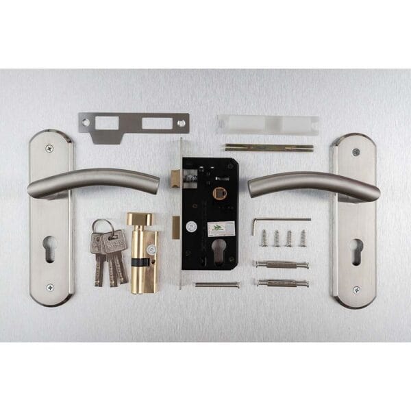 Bộ khóa tay nắm Inox SS 5837 dài 200 - Hình ảnh 4