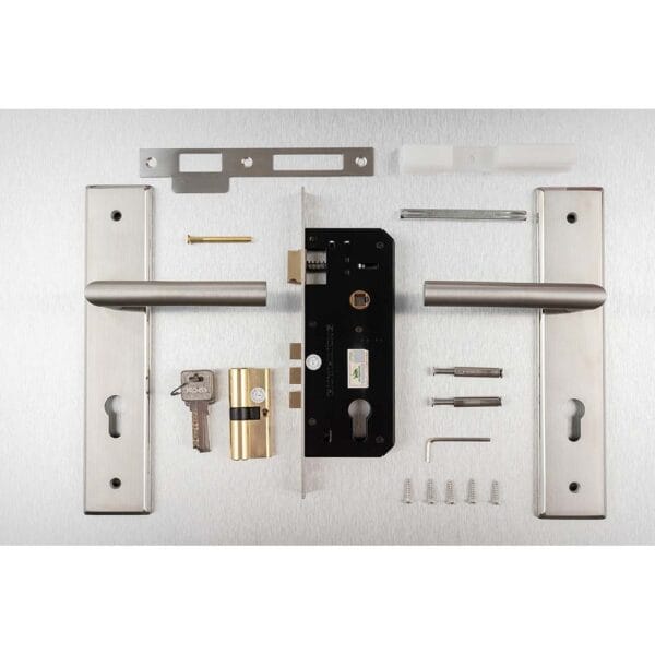 Bộ khóa tay nắm Inox SS 8534 dài 260 - Hình ảnh 6