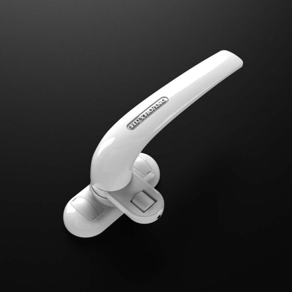 Tay nắm cài đơn điểm AP01 Huy Hoàng màu trắng - Hình ảnh 3