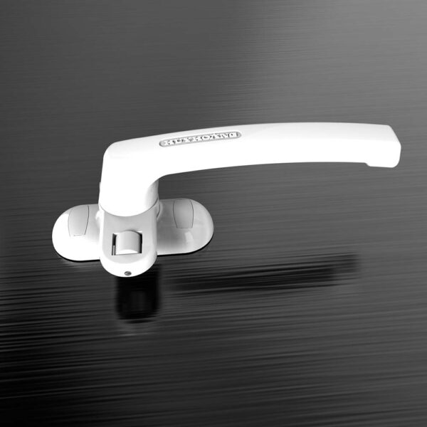 Tay nắm cài hệ vát cạnh AP02 Huy Hoàng màu trắng - Hình ảnh 4