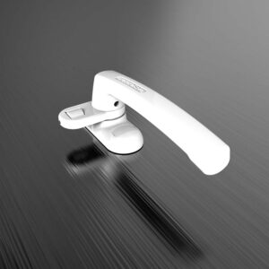 Tay nắm cài đơn điểm AP02 Huy Hoàng màu trắng