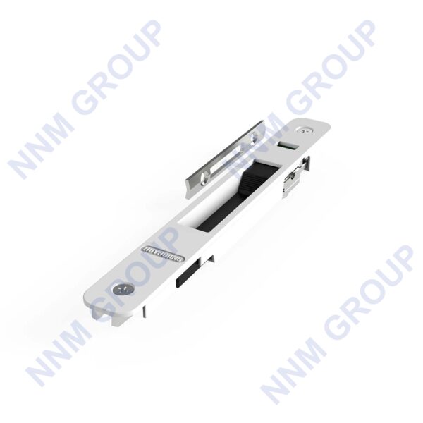 Chốt sập tự động cửa lùa hệ 55 AP01A màu trắng