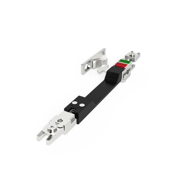 Chốt sập tự động cửa lùa Xingfa 93 AP01A màu trắng - Hình ảnh 2