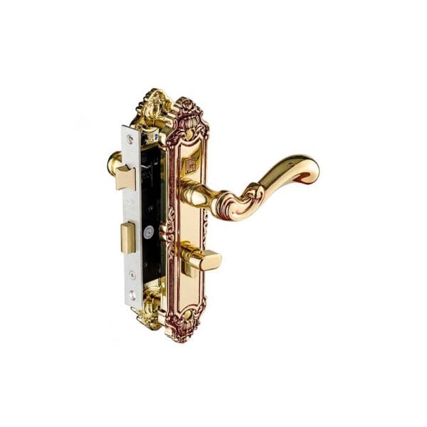 Bộ khóa tay nắm đồng thau HC 5829 dài 234 - Hình ảnh 4