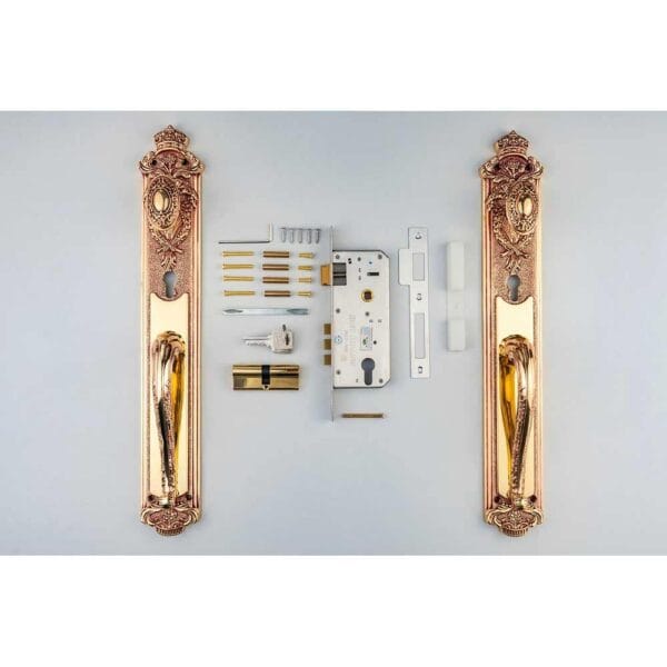 Khóa cửa gỗ đại sảnh HC8524 dài 505 - Hình ảnh 2
