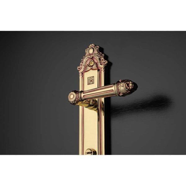 Bộ khóa tay nắm đồng thau HC 8526 dài 303 - Hình ảnh 6
