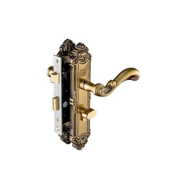 Bộ khóa tay nắm đồng thau HCR 5829 dài 234 - Hình ảnh 4
