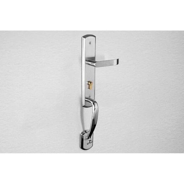 Khóa cửa gỗ đại sảnh Inox SS8510 dài 490 - Hình ảnh 3