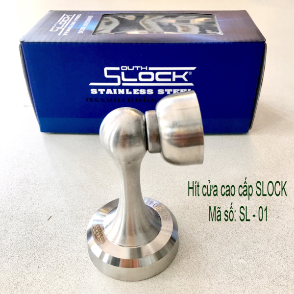 Hít cửa nam châm Slock SLI-01 inox 304 - Hình ảnh 2